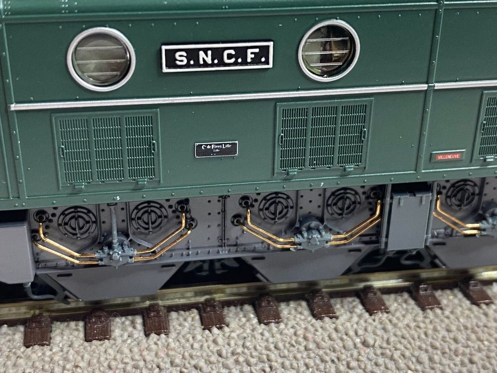 Locomotive électrique SNCF 2D2 9108 Roco – Époque 3, Analogique, Vert, Neuve