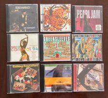 CD Sammlung mit 9 Stücken von 10000 Maniacs bis P...