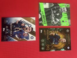 Match Attax Lautaro Martinez Karten Konvolut neuwertig
