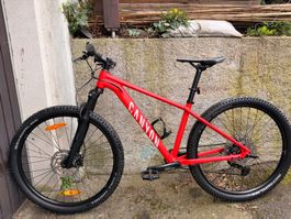 Canyon Hardtail Mountainbike, Top Zustand, Rot, S