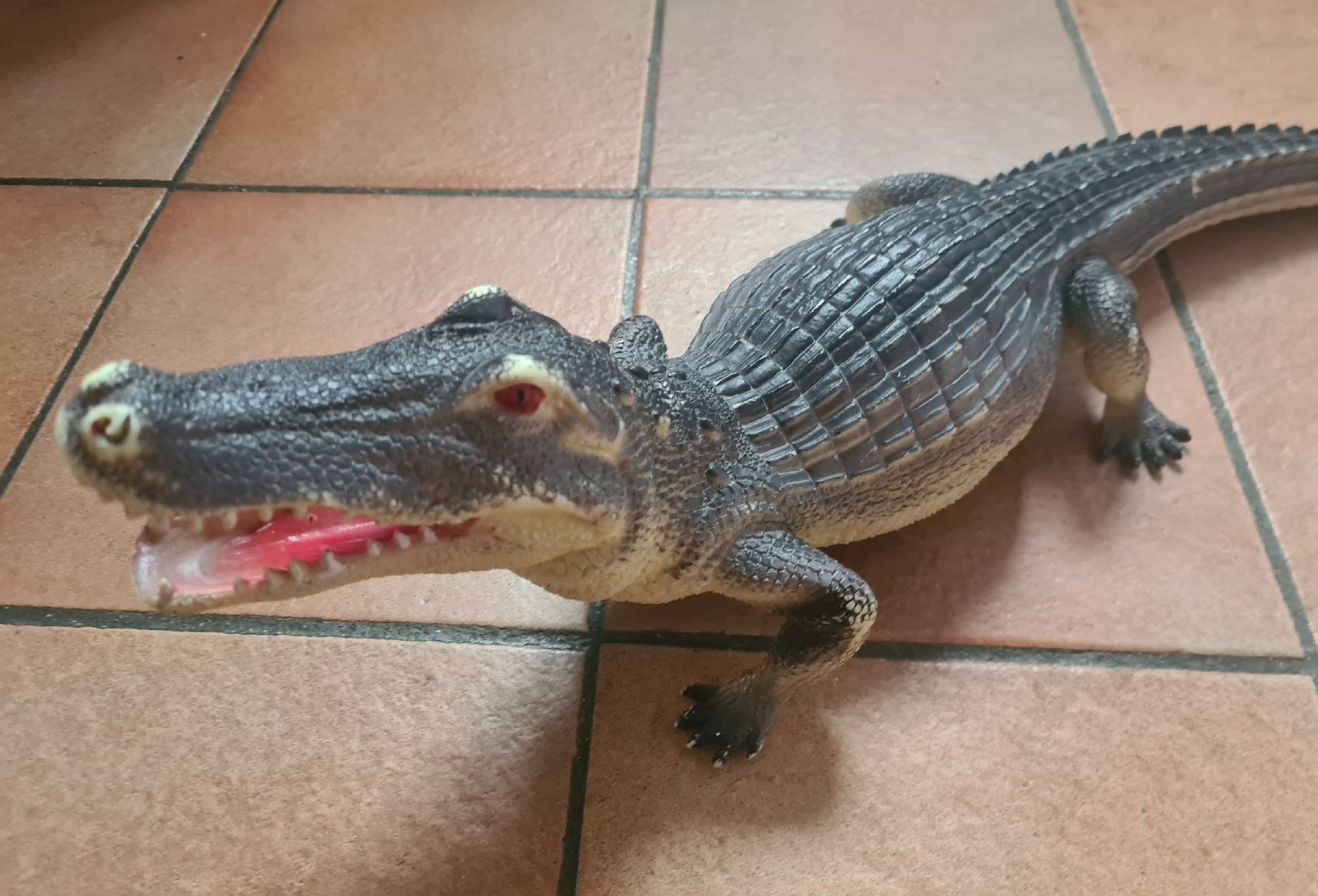 Giocattoli: Alligator en plastique dur 60 cm – Usato da Tramelan venduto da Belleza82 4