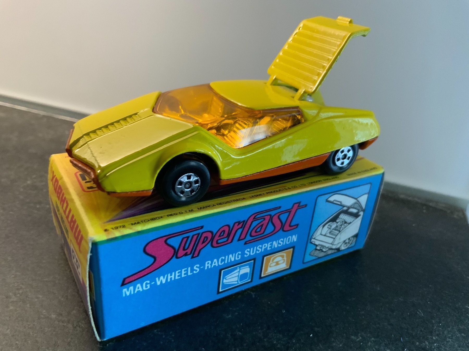 Matchbox Modellini d'auto: MATCHBOX Nr. 33, Datsun 126X – Nuovo e nell'imballaggio originale da Erlenbach im Simmental venduto da Model_box 2