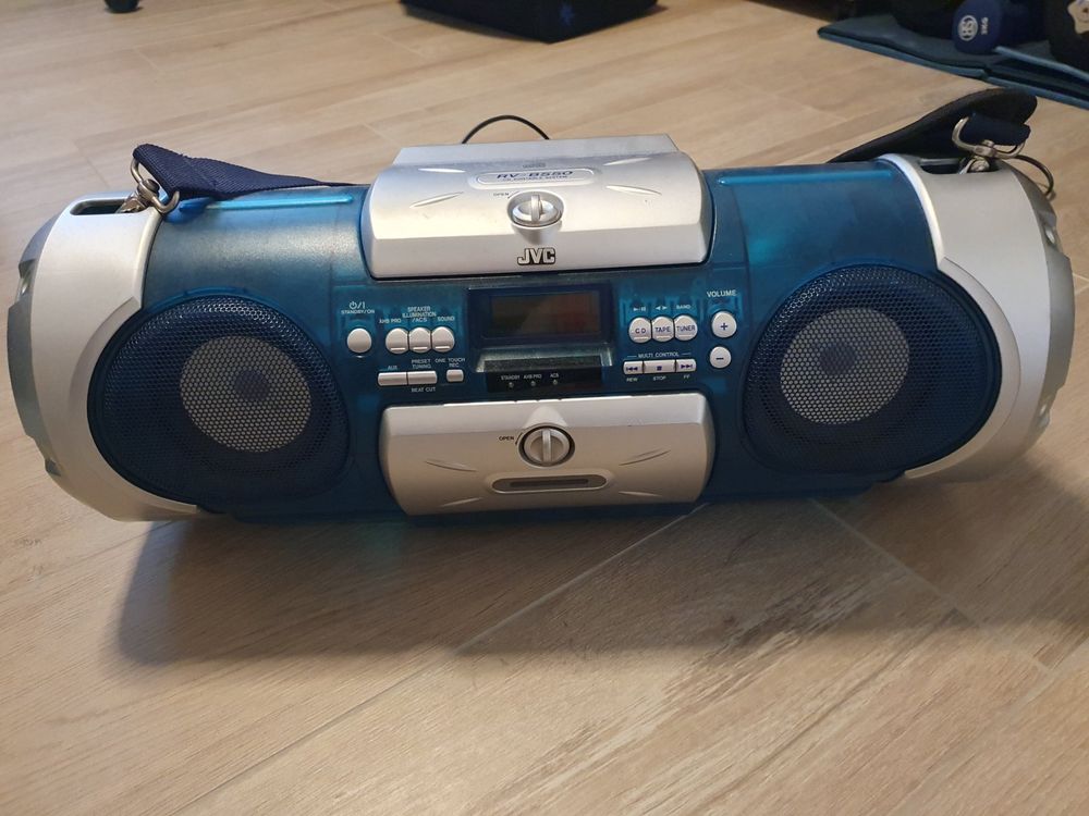 Jvc- Rd Ha3 Ghettoblaster Mit Fb In Weiß, Boomblaster – IUSJ