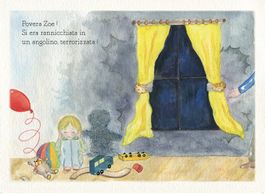 Lumi e il temporale - libro per bambini in Italiano