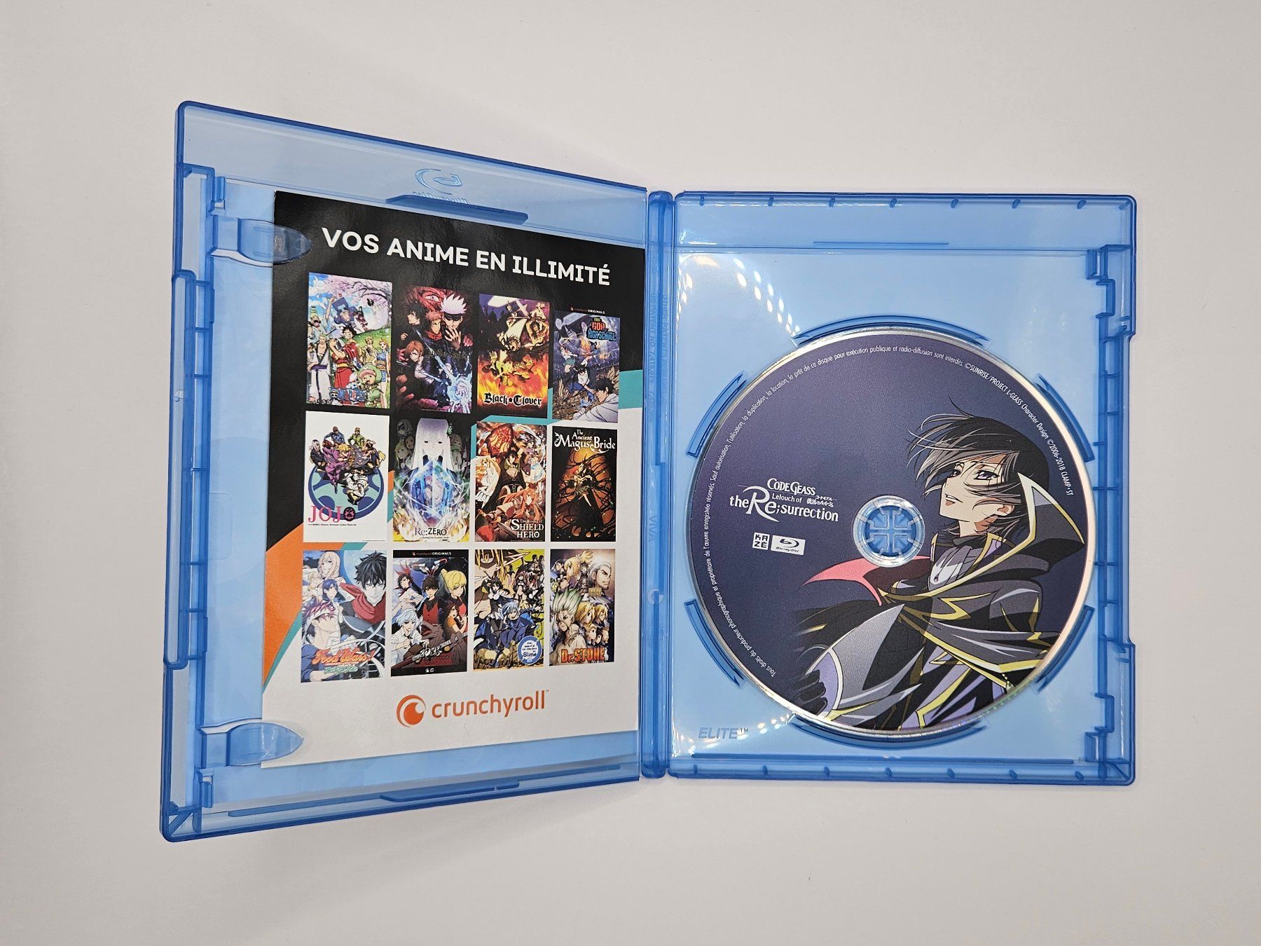 Tutti i DVDs: Code Geass Lelouch of the Resurrection FR / JP Blu-ray – Usato da Hauterive NE venduto da ariashopch 2