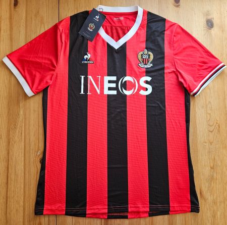 OGC Nizza Trikot NEU Gr. XL Le Coq Sportif Frankreich Nice