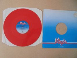 The MOTORS " Forget about you " Maxi UK, rote Vinyl rouge