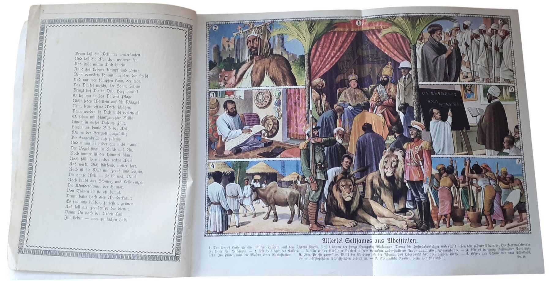 Calendari: Kalender "Der bunte Welt-Kalender" 1937 – Usato da Mörschwil venduto da aik_x8mc 2