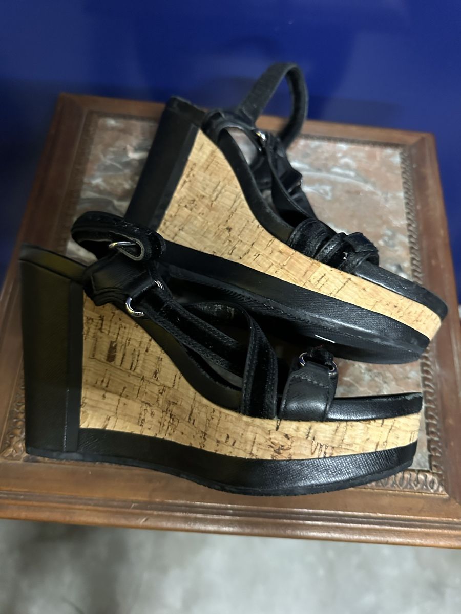 Prada Scarpe da donna: Sandales haut de forme Prada taille 36. – Usato da Genève venduto da Tom6 5