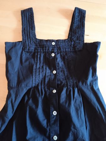 Vintage Kleid Folklore/Gypsy Schwarz Grösse XS