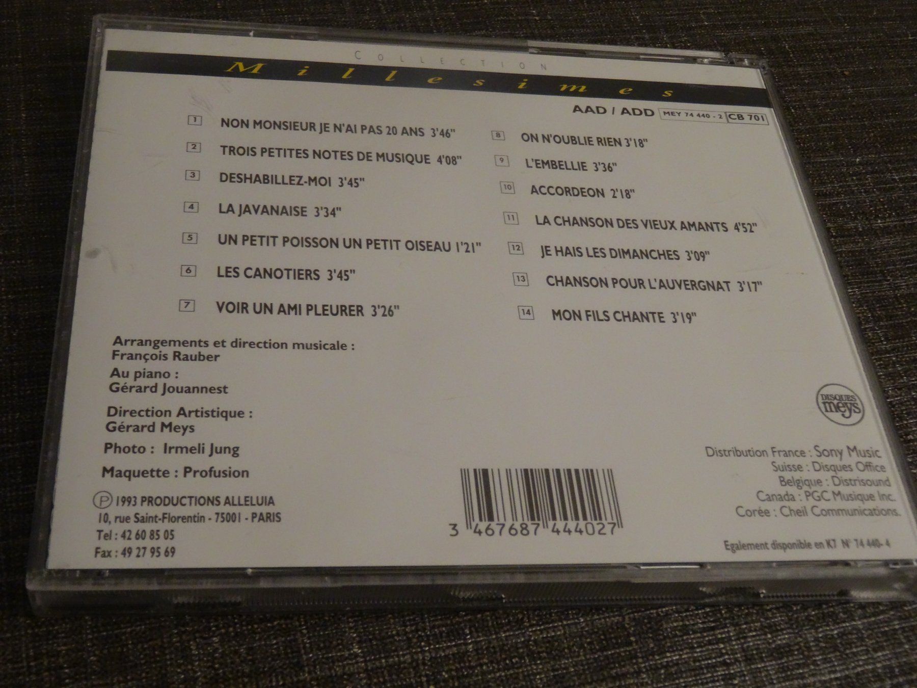 CD: Juliette Greco - Deshabillez-moi - CD – Usato da Olten venduto da Disc-Ausverkauf 1