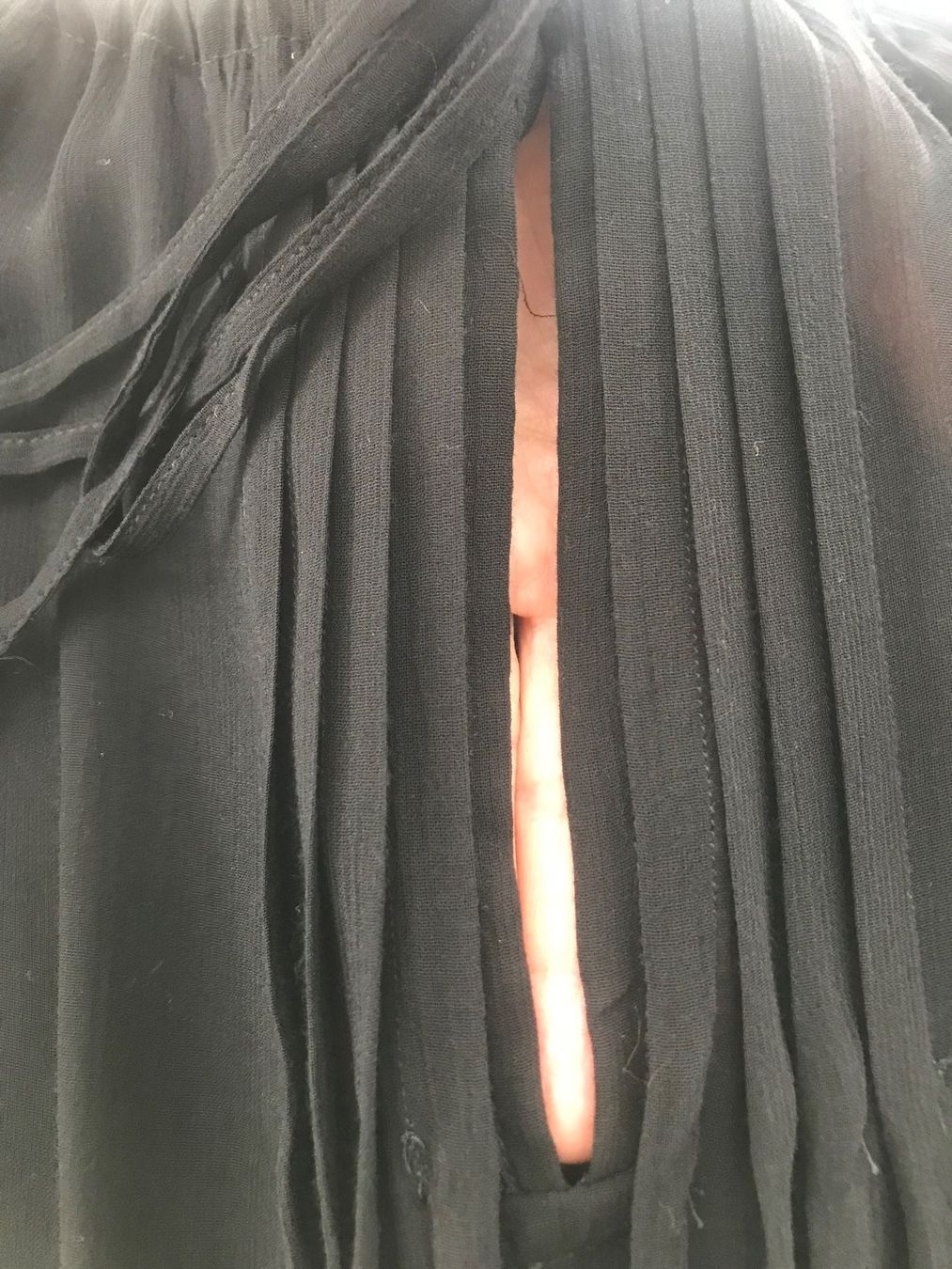 Camicette: Bluse Dondup, schwarz, Gr. IT 40 – Usato da Kilchberg venduto da boudoir076 3