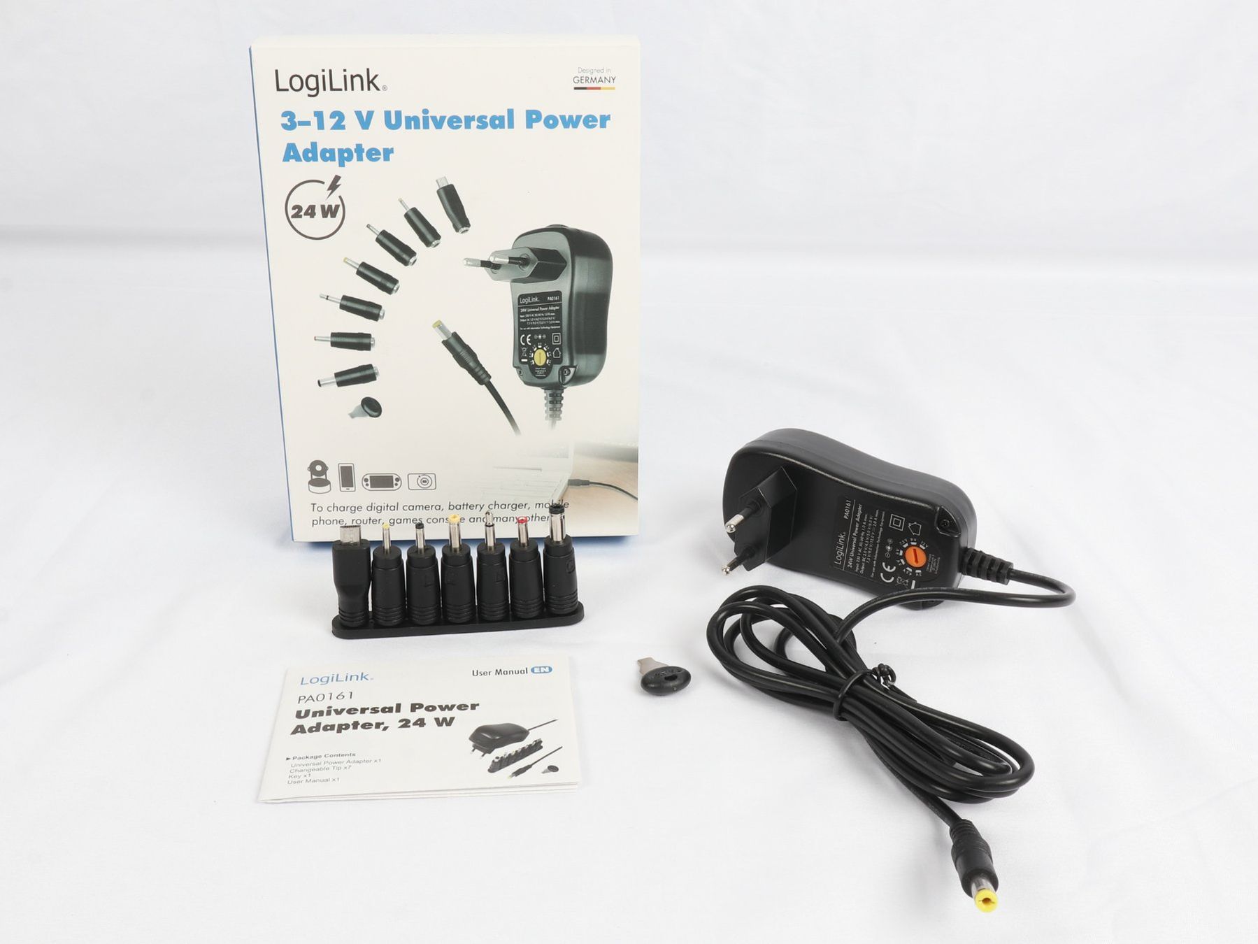 Unità & Adattatore: LOGILINK 3-12 V Universal Power Adapter – Nuovo (secondo la descrizione) da Steinen venduto da Restwert_Steinen