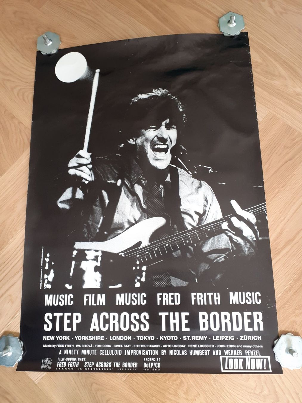 Poster & Bilder: Poster Fred Frith – Gebraucht aus Zürich von benski34