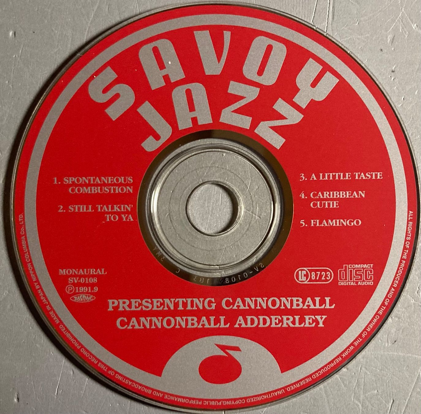 Dischi in vinile: CANNONBALL ADDERLEY - PRESENTING CANNONBALL – Usato da Poliez-Pittet venduto da Newtown-Records 2