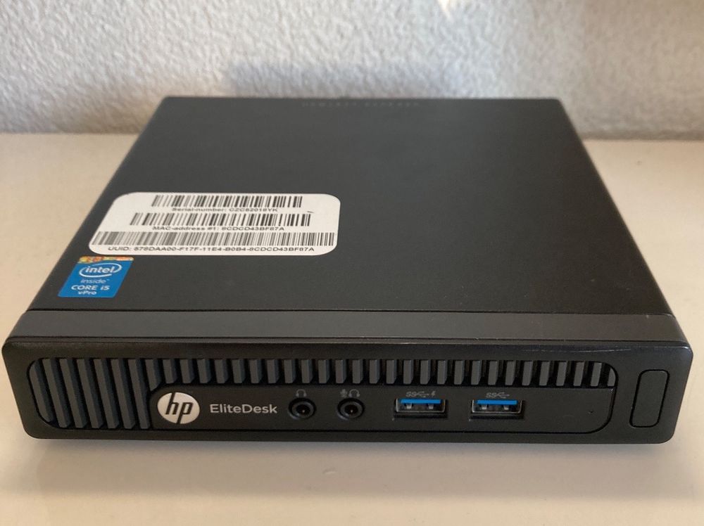 HP EliteDesk 800 G1 Mini Desktop PC Kaufen auf Ricardo