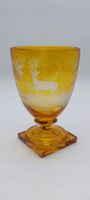 Böhmisches Glas Pokal, geschliffen