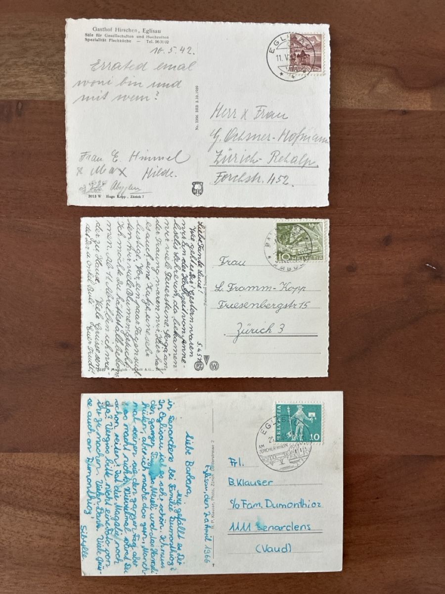Cartes postales: 5 Ansichtskarten Schweiz von Eglisau ZH – D'occasion à Oftringen par Cla.vD.74 1