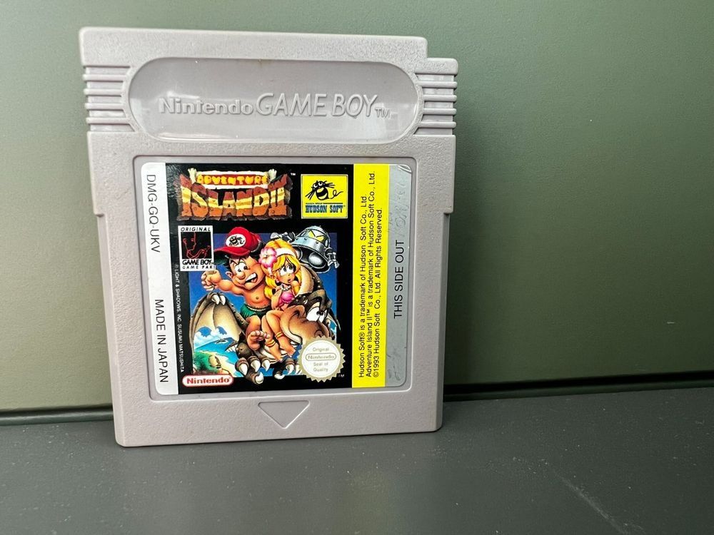 Giochi: ADVENTURE Island II - Nintendo Game Boy – Usato da Kreuzlingen venduto da bigauditor