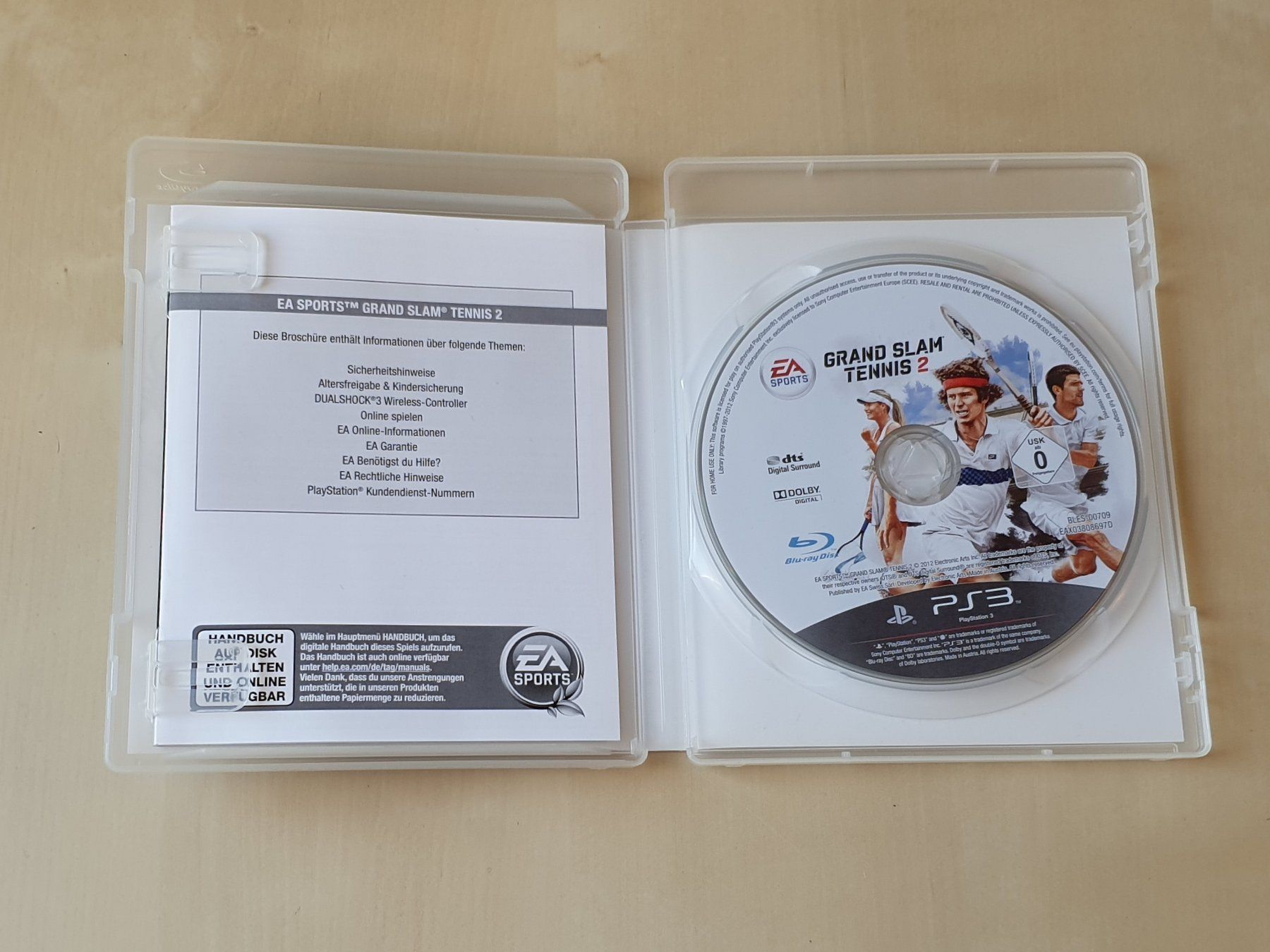 Sony Spiele: Grand Slam Tennis 2 – Gebraucht aus Stansstad von collectorsshop 2