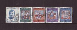 1966 Pro Patria Satz mit schönem Ausgabestempel