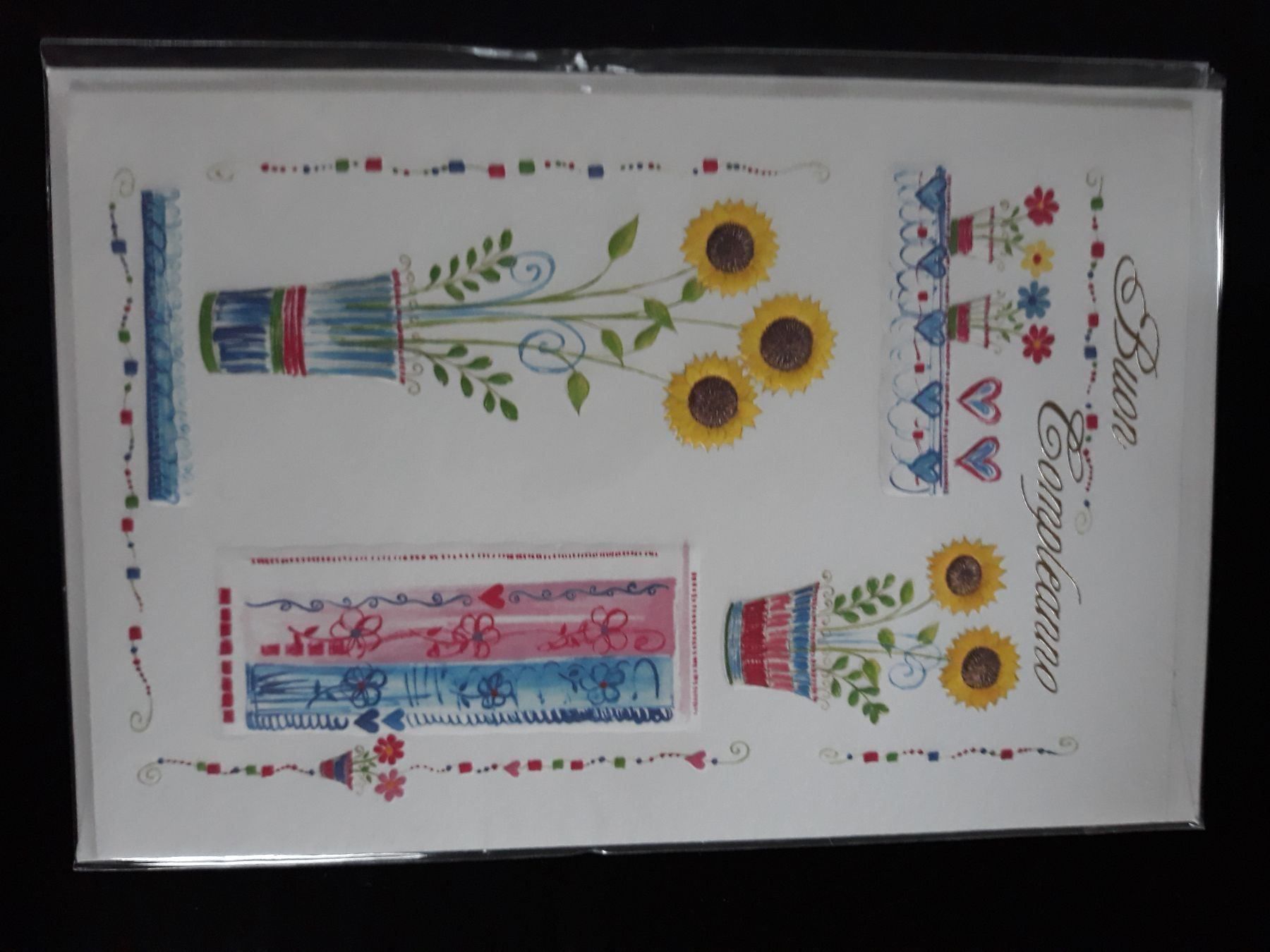 Karten: Schöne Blumenkarte Neu! – Neu und originalverpackt aus Lupfig von Angel17