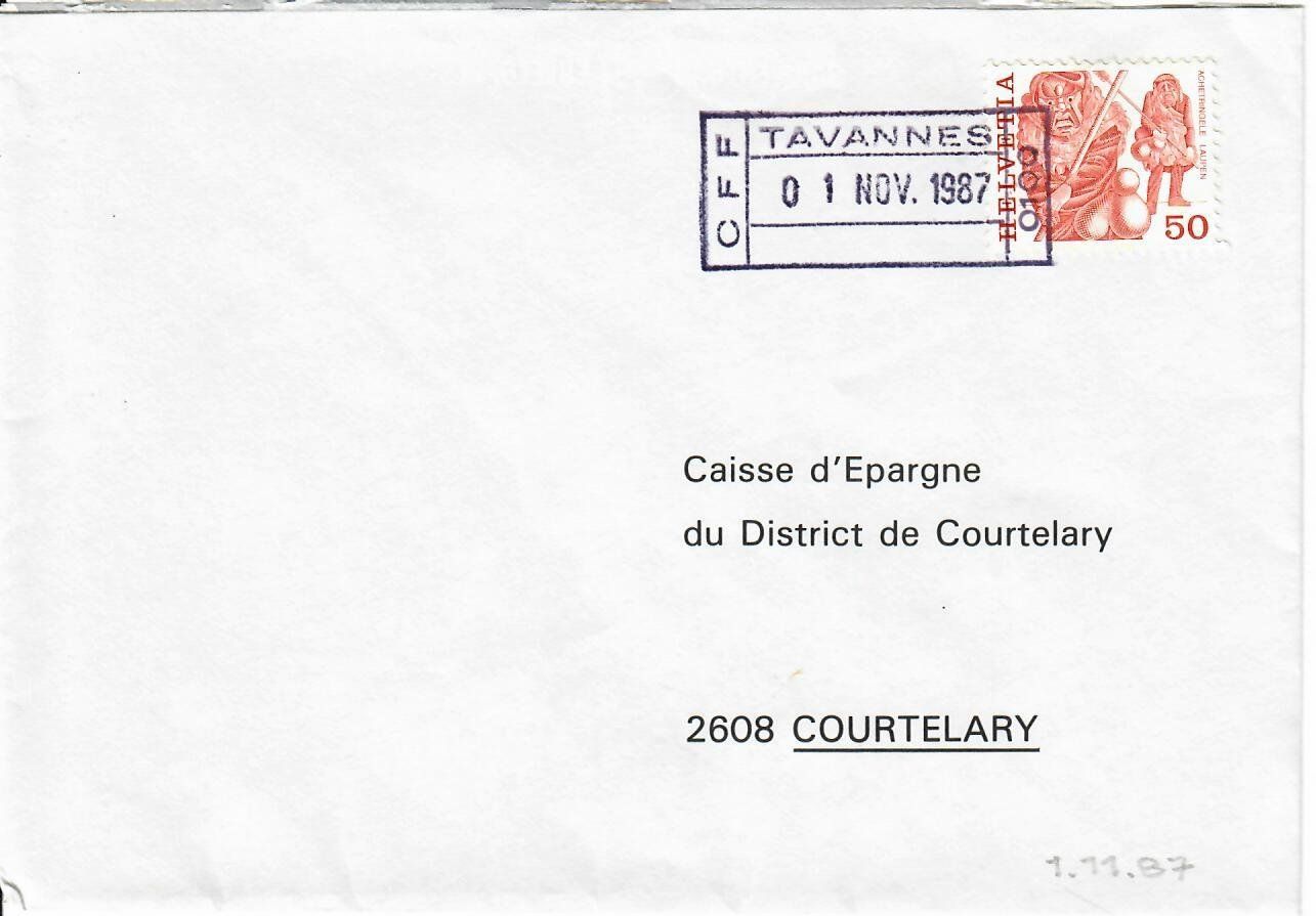 Tous les timbres: CFF Tavannes – D'occasion à Hochdorf par Ziegel-16
