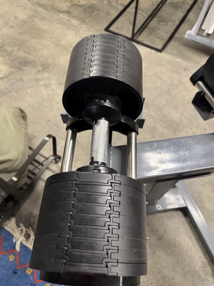 Manubri & Pesi: Rack Adjutable Dumbbell 32 kg Nr 17 – Usato da Dübendorf venduto da Brocki_West 2