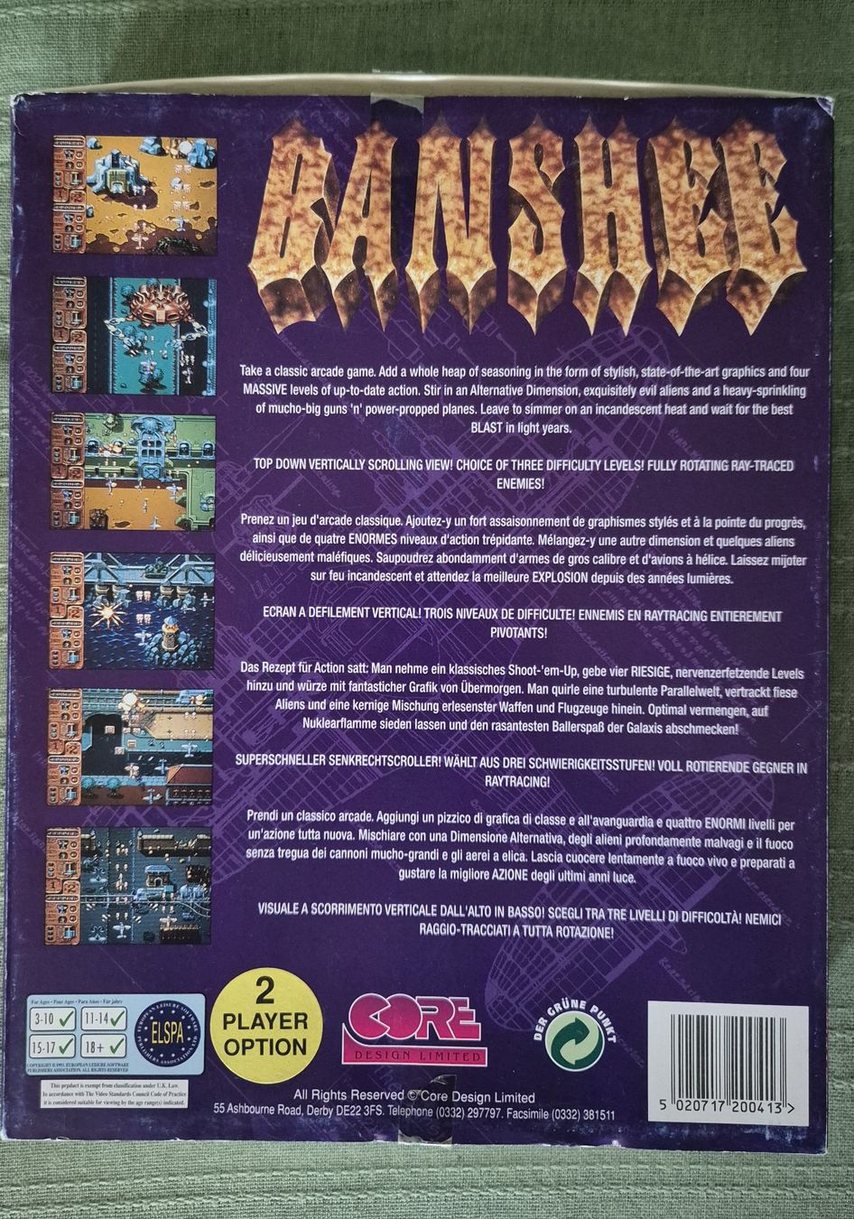 Giochi: Banshee - Amiga - A1200 – Usato da Petit-Lancy venduto da guy_vmz2 1