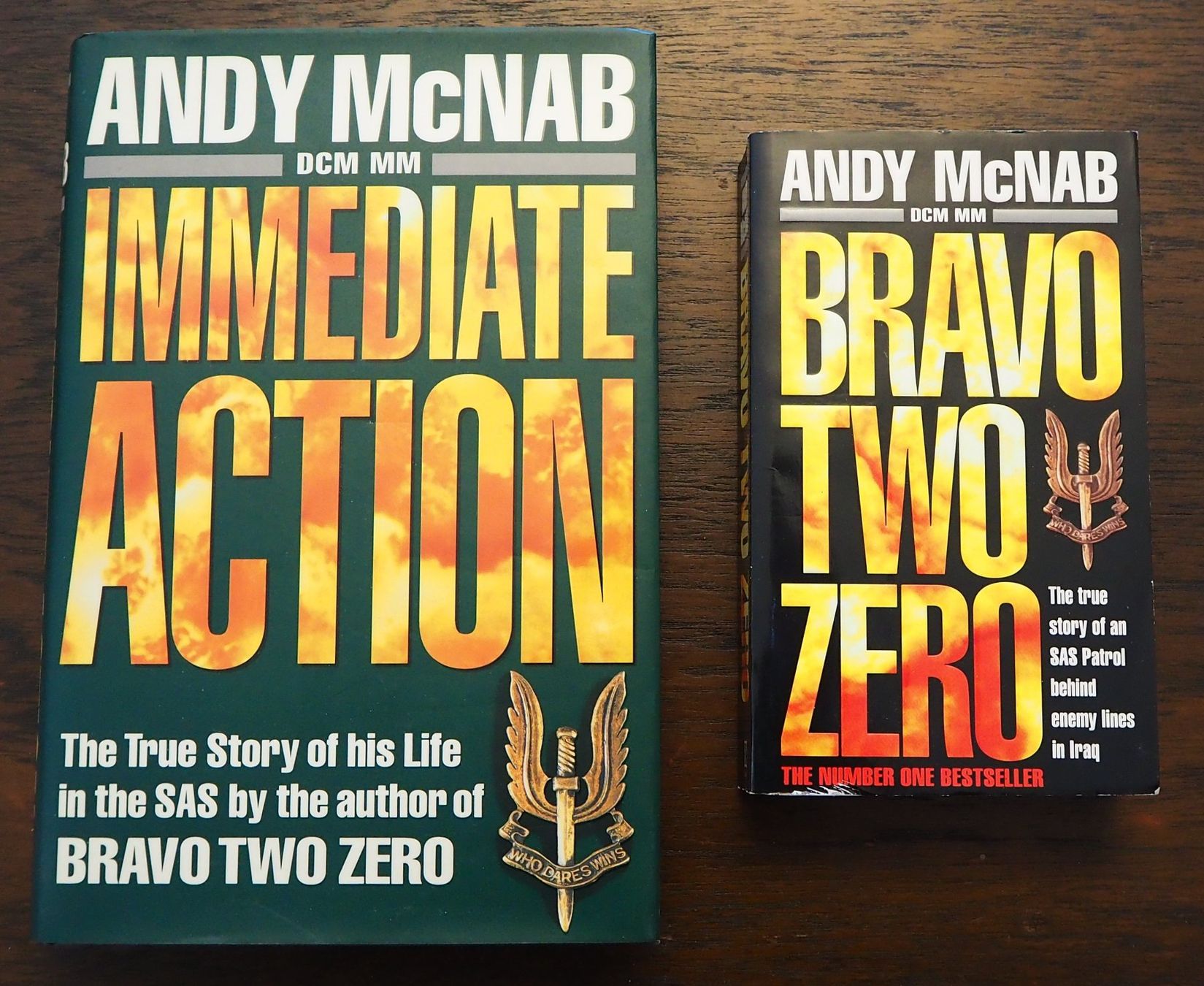 Bücher: SAS / Andy McNab / 2 Bücher / englisch – Gebraucht aus Chur von big_5zx8