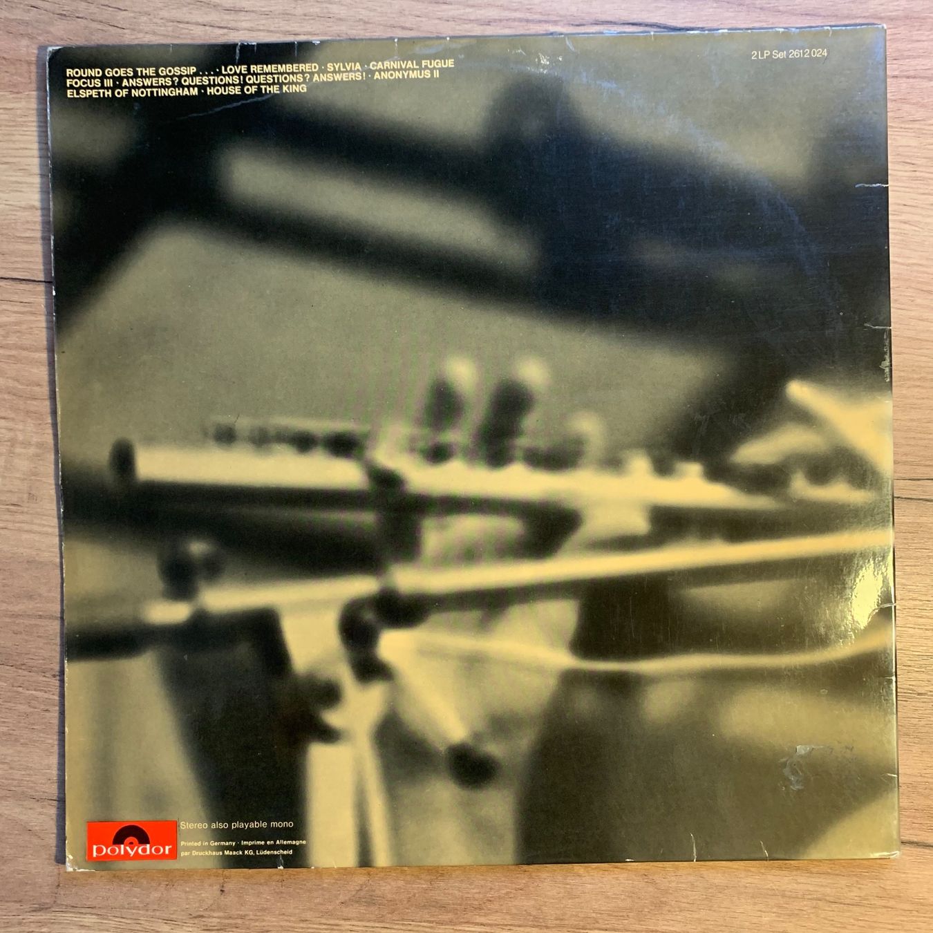 Dischi in vinile: FOCUS - FOCUS 3...OG GER 1972...VG+/VG+ – Usato da Gals venduto da Diskopatshop 1