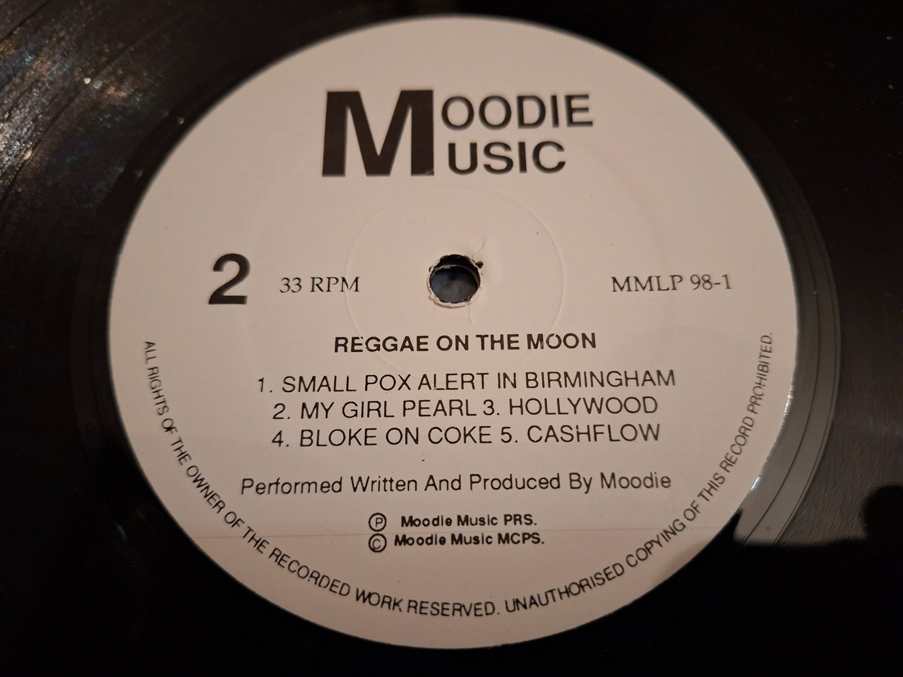 Dischi in vinile: Reggae LP - Moodie - Reggae On The Moon – Usato da Bernex venduto da Wannabehasbeen01 4
