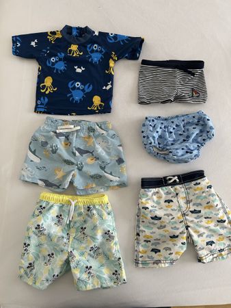 Badekleider Set Grösse 74/80