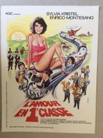 🟡Movie Plakat L'AMOUR EN 1ère CLASSE - EROTIK SEX FILM 80er