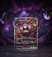 2026 Pitch Black Morpeko ex Special Illustration Rare ITA