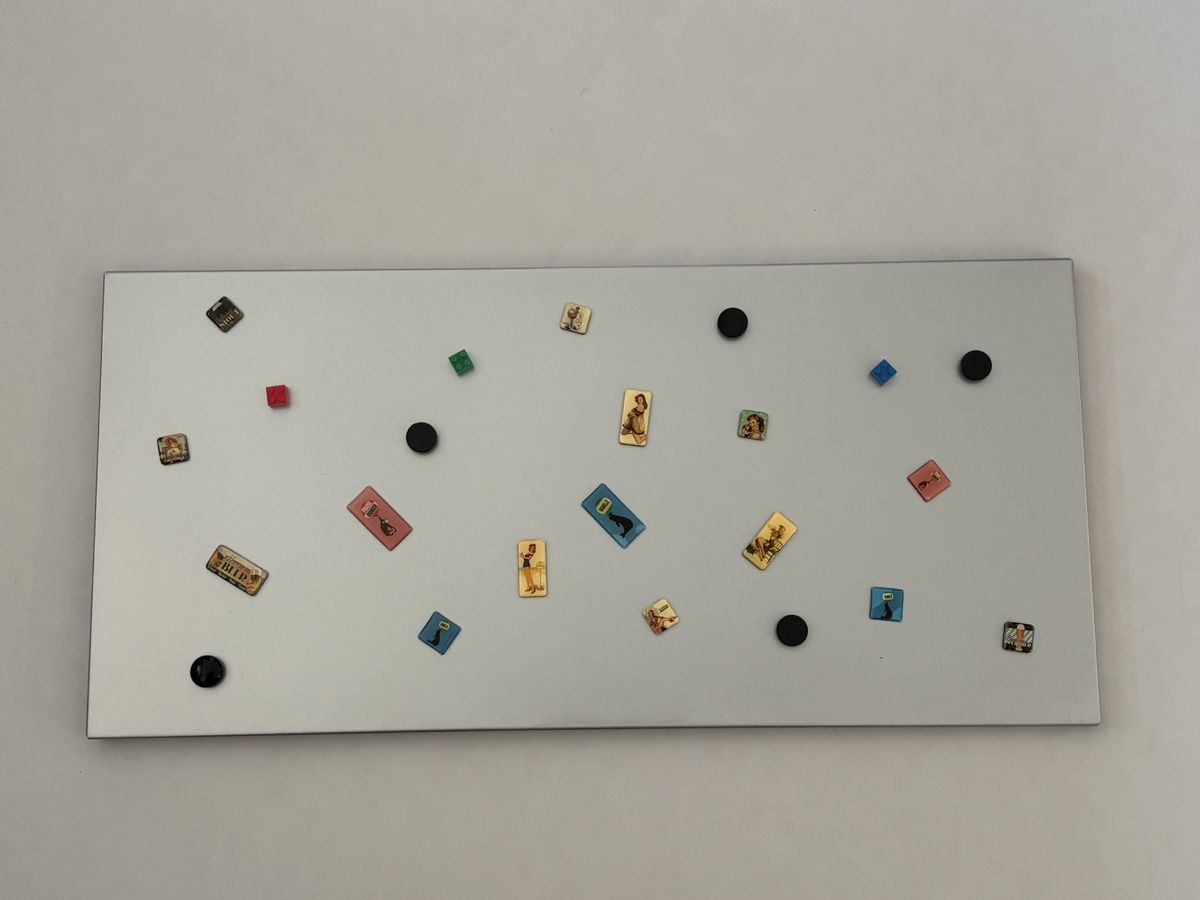 Ikea Wandtafeln: Magnettafel mit Magneten  – Neu (gemäss Beschreibung) aus Meilen von Harley.