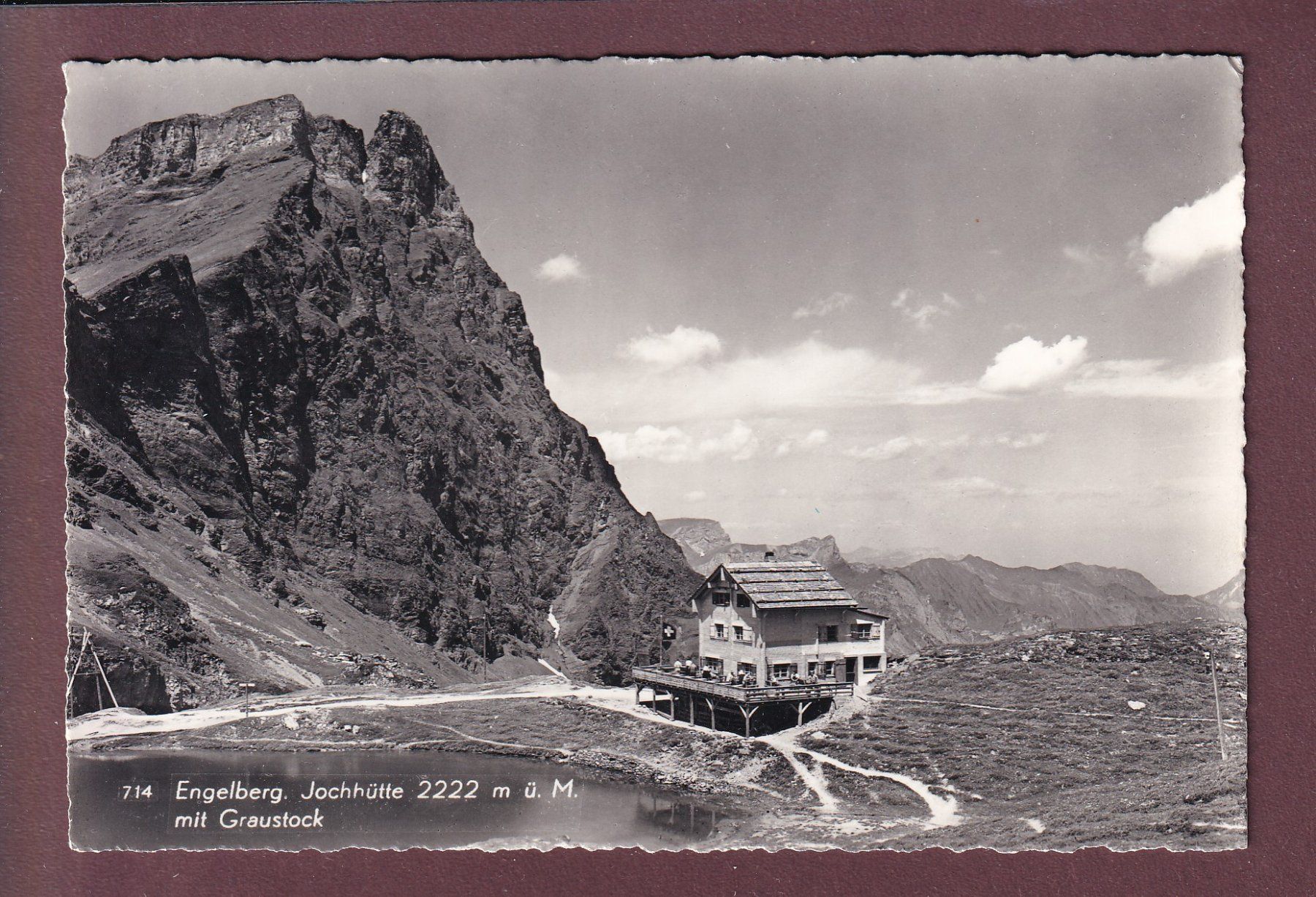 Ansichtskarten: ENGELBERG - Jochhütte - Graustock – Gebraucht aus Pully von nicecards