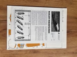 1 Modellbogen Pädagogischer Verlag Basler Rheinfähren