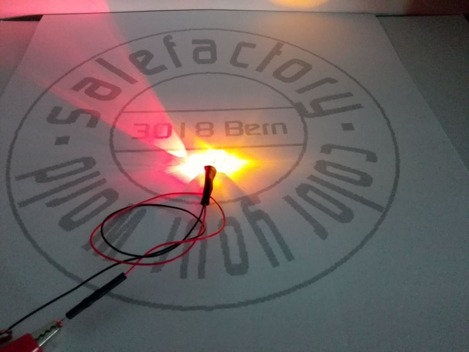 Modellini di ferrovie: FEUER!!! (Flacker-LED verkabelt) – Nuovo (secondo la descrizione) da Luzern venduto da Salefactory