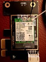 Intel AX200-Wlan-Bluetooth Adapter/ Karte mit Antenne