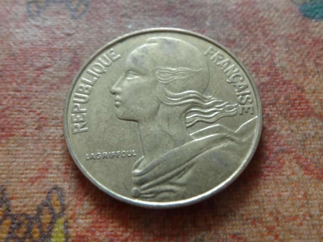 Tutti le monete: FRANCE  20 Centimes  1977  (P) – Usato da Romanel-sur-Lausanne venduto da Swift13 1