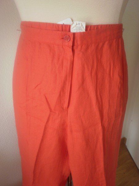 Pantaloni: Pantalon lin mandarine T, 48 – Nuovo (secondo la descrizione) da Marin-Epagnier venduto da Madja 1