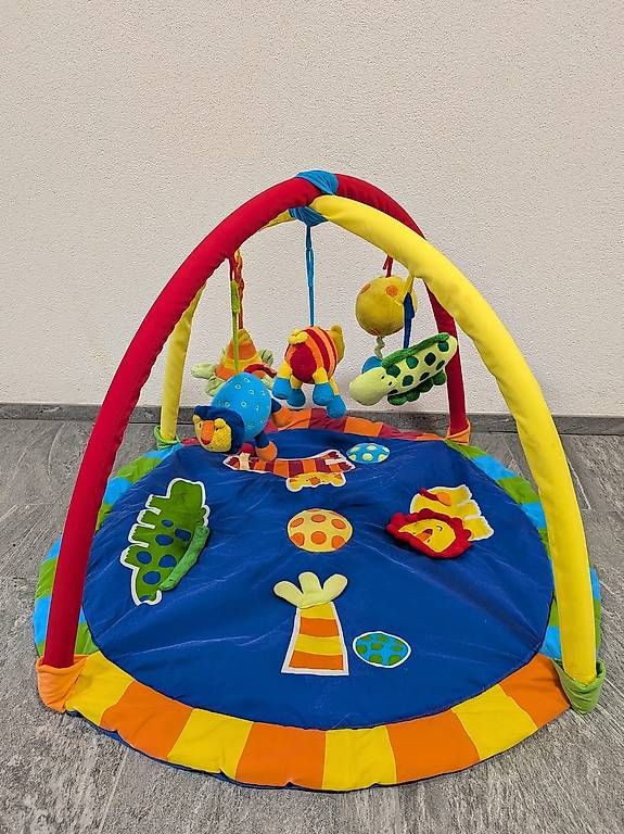 Tappeto da gioco: SOLINI Spielbogen Zootiere mit Erlebnisdecke – Usato da Oberarth venduto da mar_v5zm 2
