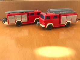 2x Magirus LKW Feuerwehr
