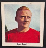 VINTAGE SAMMELBILD FOOTBALL-GUM THUN COPPI BECK