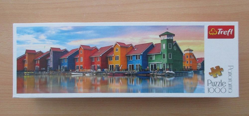 Puzzle Panorama Trefl 1000 Pezzi: Lago Schliersee, Paesaggio, Adulti 12+, Fatto In Polonia