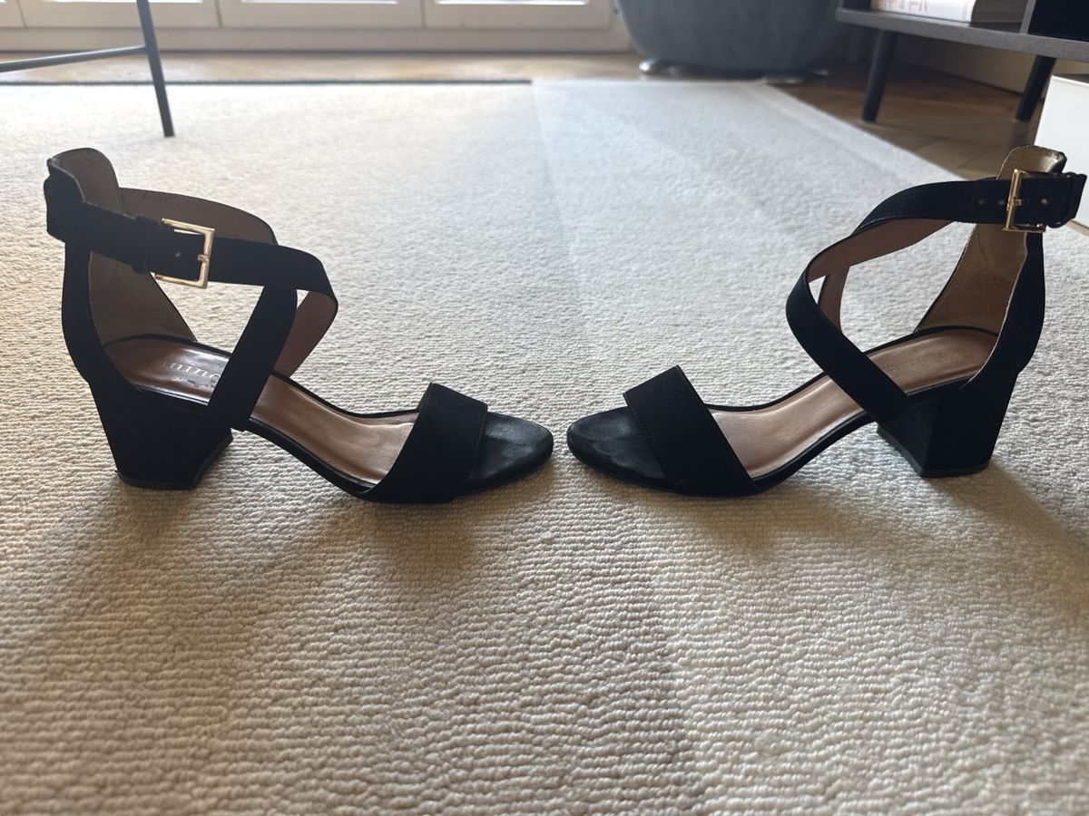 Scarpe da donna: Minelli - Sandales noires à talons – Usato da Genève venduto da cece22 3