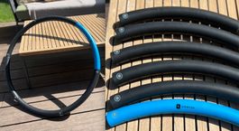 Hula Hoop Reifen Domyos verstellbarer Fitnessreifen