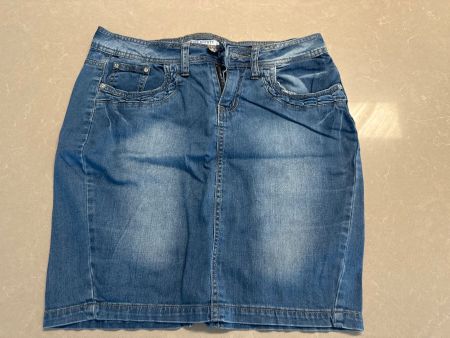 Jeansrock Blau Gr. 38 stretchig