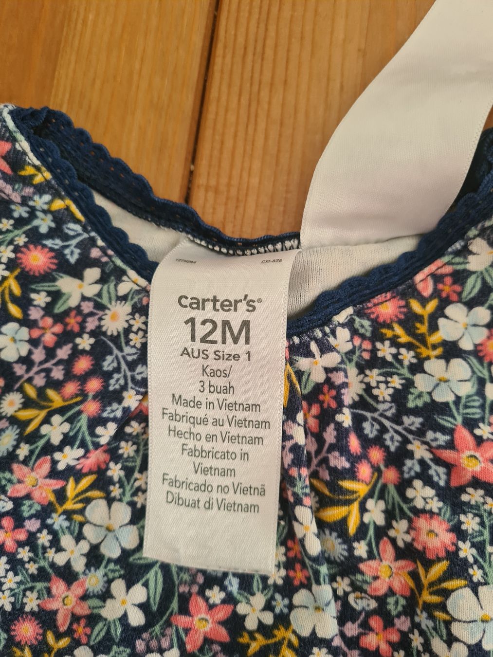 Carter's Camicette, T-shirt & Top: Langarmshirt Carter's floral Grösse 12M – Usato da Horw venduto da Mirii91 3